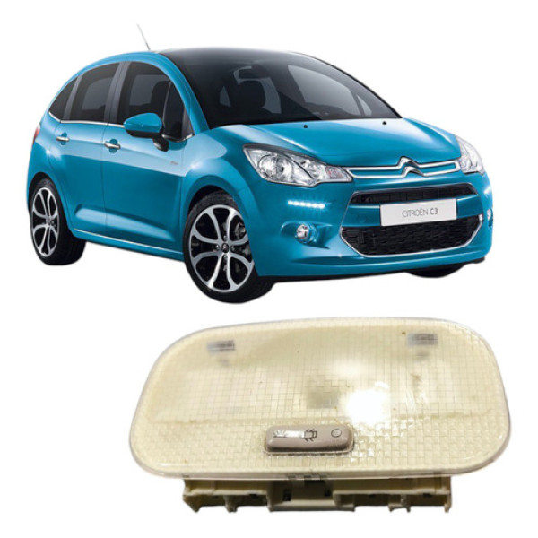 Luz Cortesia Teto Citroen C3 Attraction 2017 2020 Original