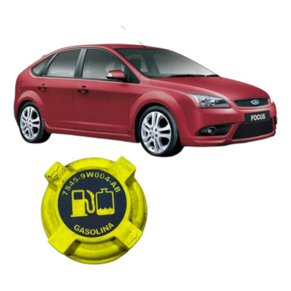 Tampa Reservatorio Partida Frio Ford Focus 2008 7s459w004ab