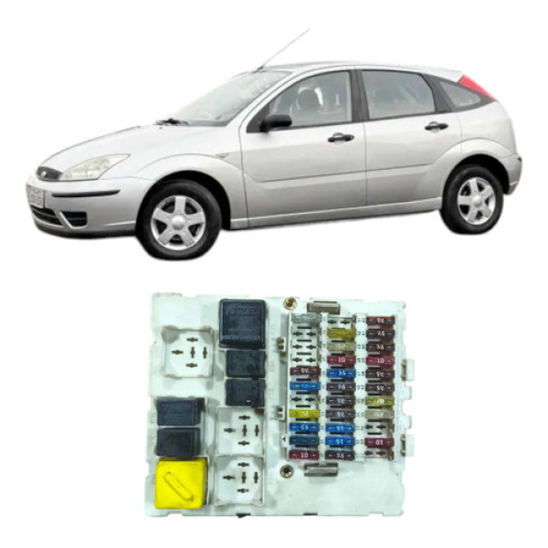Caixa Fusível Ford Focus 1.6 2001 A 2008 2m5t14a073ac