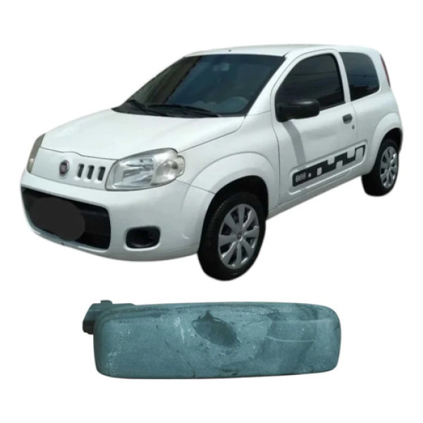 Maçaneta Dianteira Direita Fiat Uno 2014 1.0 Original Preto Dianteira