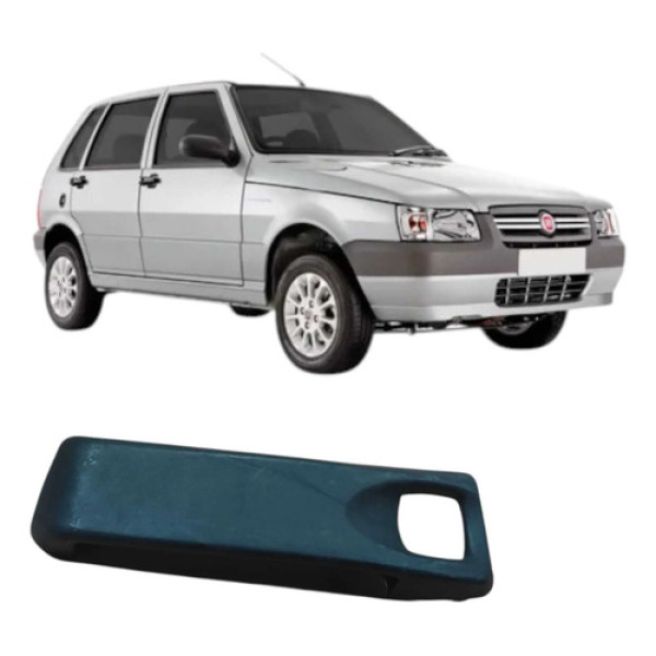 Maçaneta Externa Porta Malas Fiat Uno Mille 2004 Original Preto Traseira