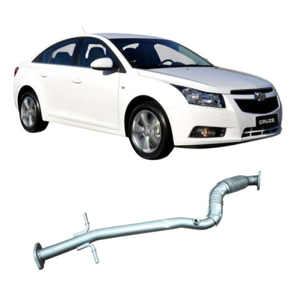 Cano Flexível Escapamento Gm Cruze 1.8 Automático Original