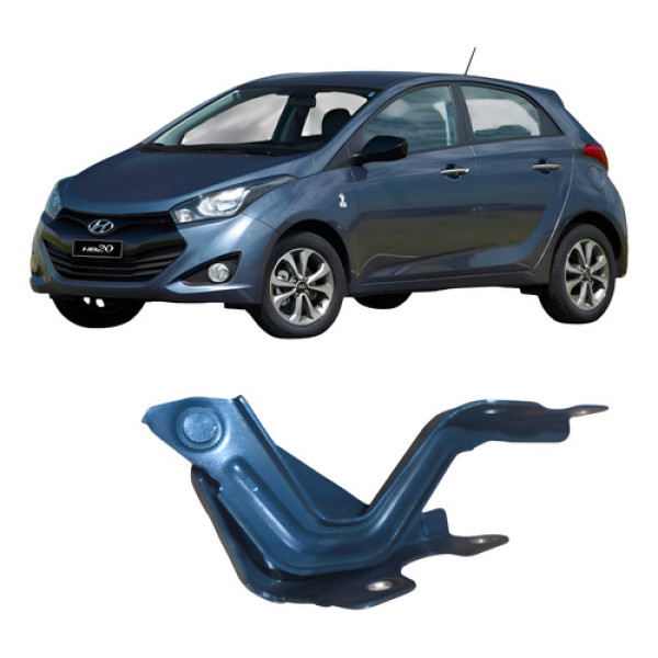 Dobradiça Esquerda Capo Hyundai Hb20 1.0 3c 2017