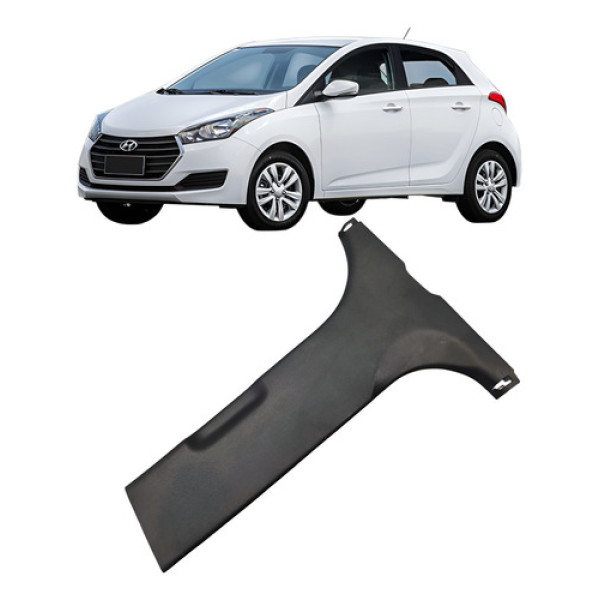 Coluna Central Esquerdo Hyundai Hb20 1.0 3c 2018-2021 85835 Preto