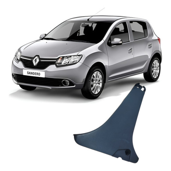 Moldura Central Coluna Direita Renault Sandero 2019 1.0