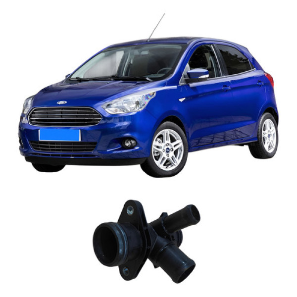 Carcaça Válvula Termostática Ford Ka 2018 8a529