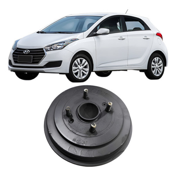 Tambor Freio Traseiro Esquerdo Hyundai Hb20 1.0 3c 2018-2021