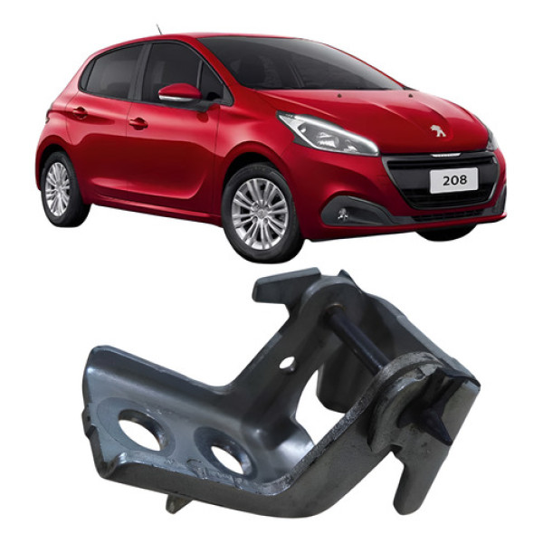 Dobradiça Inferior Porta Peugeot 208 1.2 3c 2019 255ab