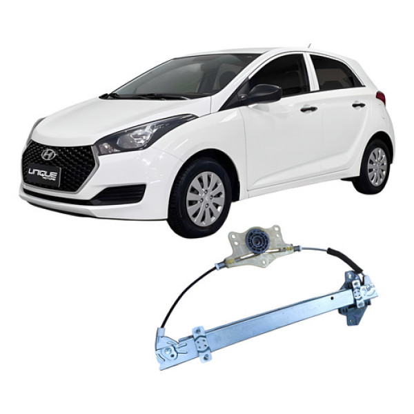 Máquina Vidro Dianteira Esquerda Hyundai Hb20 2017