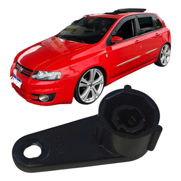 Suporte Lateral Caixa De Ar Fiat Stilo 2009 5a0020800  Vermelho