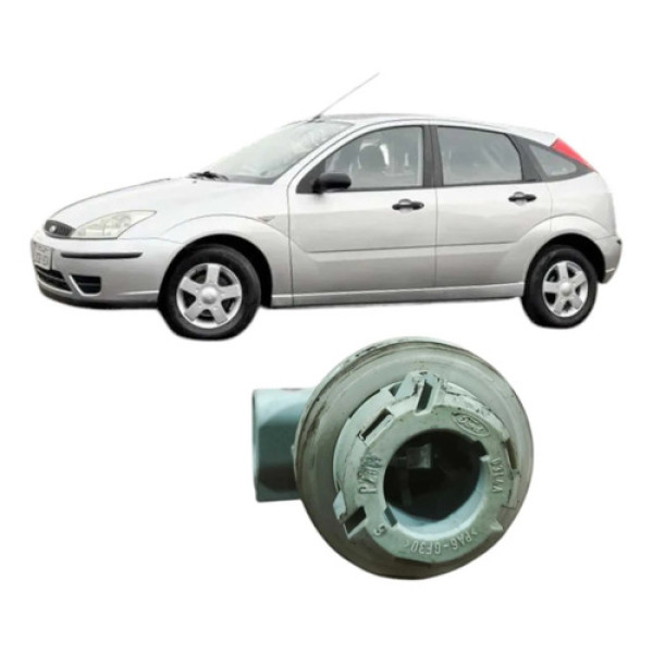 Soquete Lanterna Traseira Ford Focus 2009 1.6 Original Direito/passageiro Laranja-claro