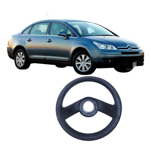 Volante Direçao Citroën C4 2008 2.0 966711 Preto