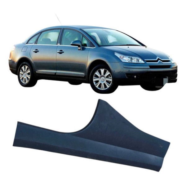 Soleira Porta Traseira Direita Citroen C4 2.0 2008 Original Preto