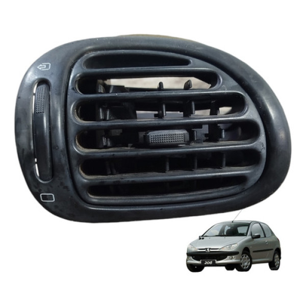 Difusor Ar Esquerdo Painel Peugeot 206 2002 A 2008