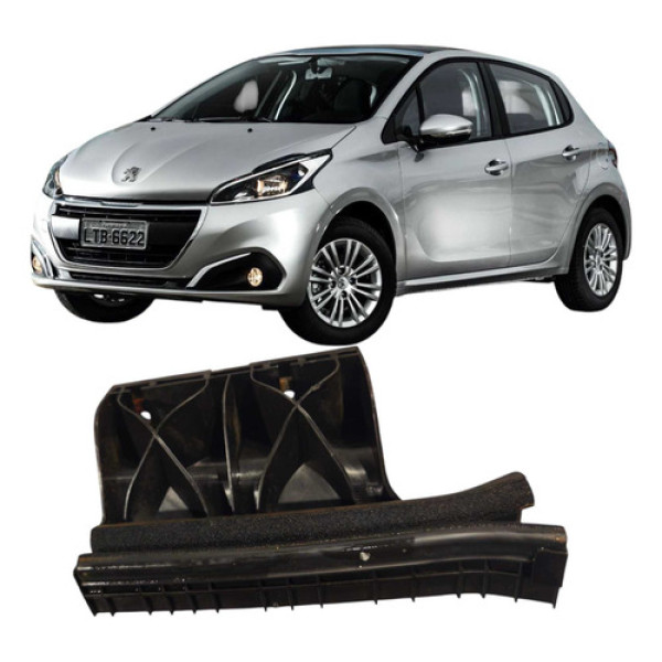 Guia Vidro Dianteiro Esquerdo Peugeot 208 2017 9800766780 Preto