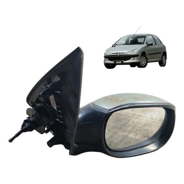 Retrovisor Manual Direito Peugeot 2008 A 2012