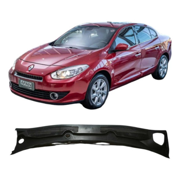 Grade Churrasqueira Renault Fluence 2014 668118103r Original Branco Fosco