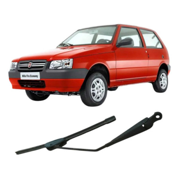 Braço Limpador Esquerdo Fiat Uno Mille 2010 1.0 2p Original Esquerdo