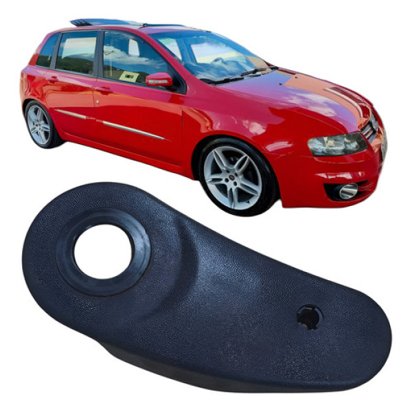 Acabamento Proteção Banco Dianteiro Esquerdo Fiat Stilo 2009 Vermelho
