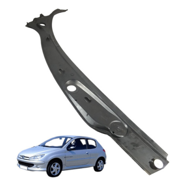 Moldura Churrasqueira Esquerda Peugeot 206 2002 A 2009