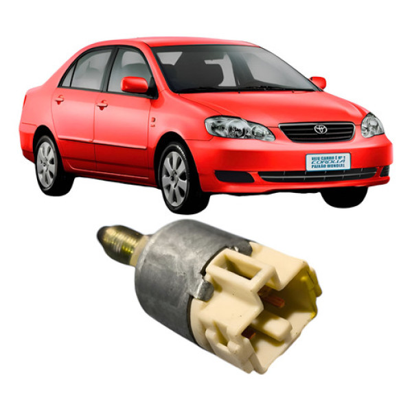 Soquete Plug Conector Interruptor De Freio Corolla 2003-2008