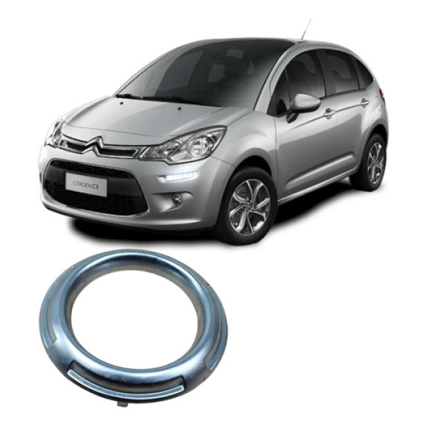 Moldura Difusor Ar Painel Citroën C3 2013 Original
