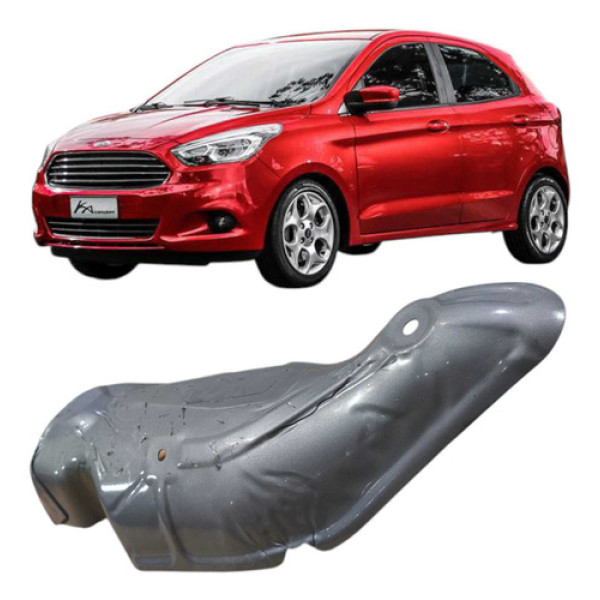 Capa Catalizador Ford Ka 1.0 3c Cv219n454 Prateado