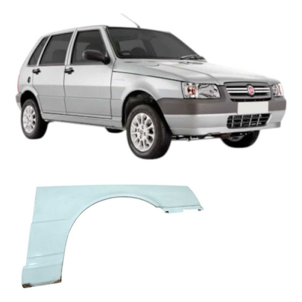 Para-lama Dianteiro Direito Fiat Uno Mille 2004 1.0 Original