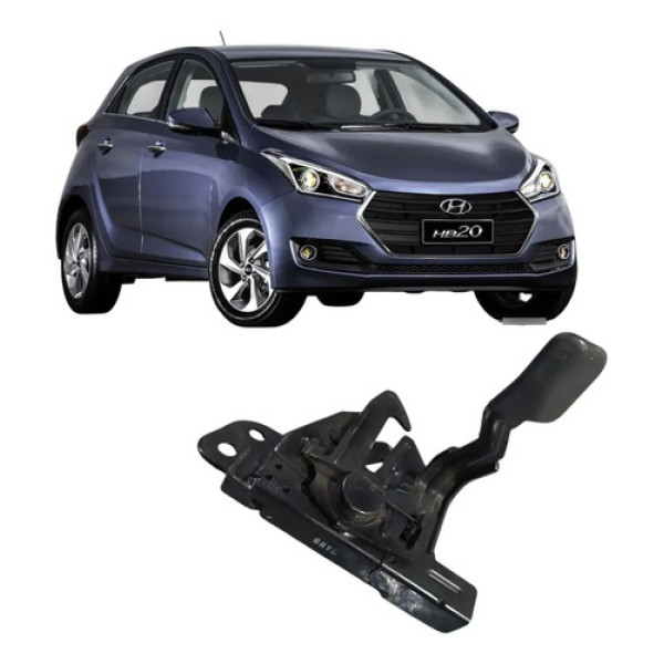 Fechadura Alavanca Capo Hyundai Hb20 2012 A 2019 Original