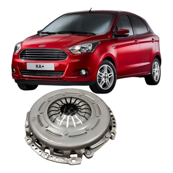 Plato Embreagem Ford Ka 1.0 3c 2015-2017 Prata - Prata
