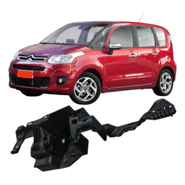 Moldura Esquerda Porta Malas C3 Picasso 2014 9688624677