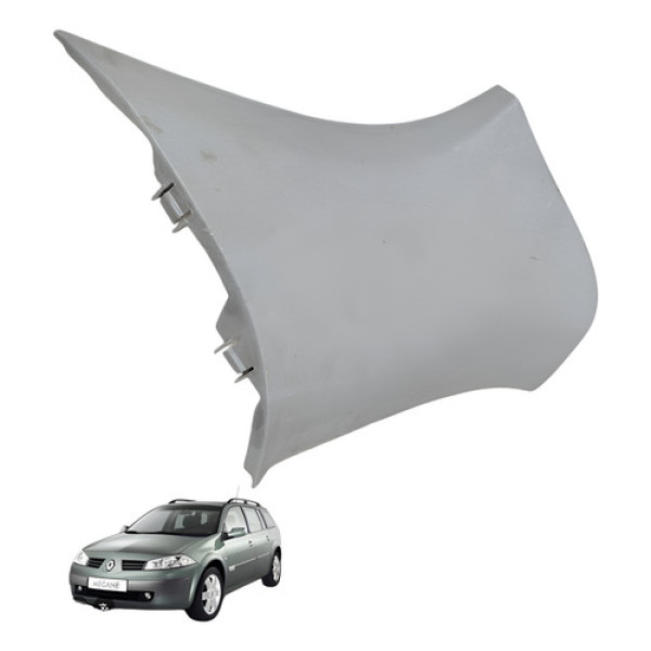 Acabamento Coluna Traseira Esquerda Renault Megane 1.6 2009 Cinza