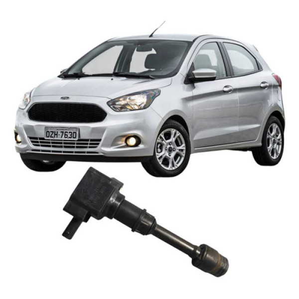 Bobina De Ignição Ford Ka 1.0 3cc 2015 / 2021 E3bg12a366bb