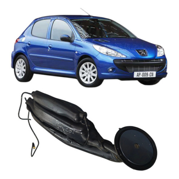 Gargalo Tanque Combustível Peugeot 206 1.0 2001 2002 2003