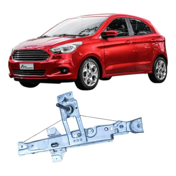 Maquina Vidro Traseira Direita Ka 2015 E3b5a27001 Original