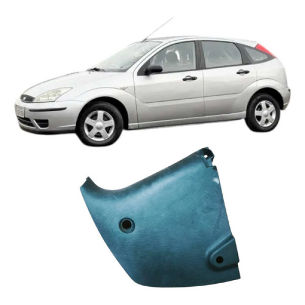 Moldura Soleira Lado Esquerdo Ford Focus 2007 98aba02349agw Preto