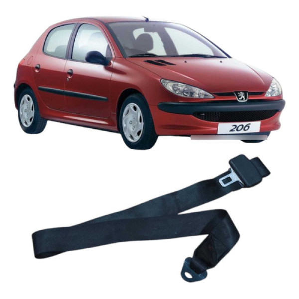 Cinto Segurança Traseiro Central Peugeot 206 2008 96134163