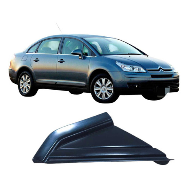 Acabamento Externo Retrovisor Direito Citroën C4 2009 968195 Preto