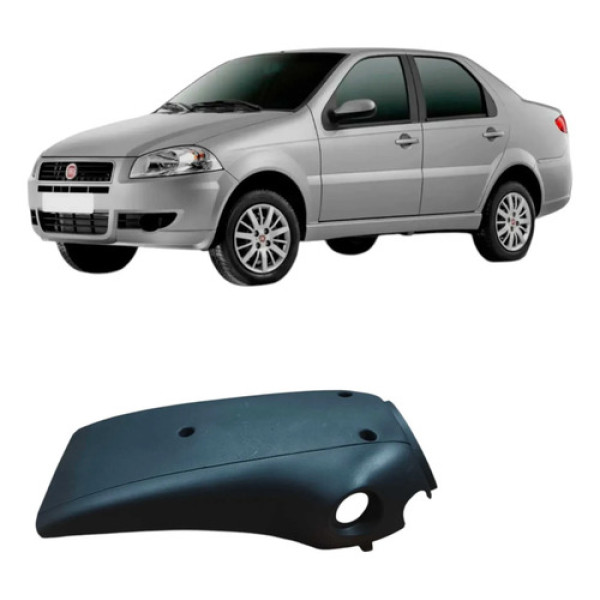 Acabamento Chave Seta Fiat Siena 2013 735334064 Original