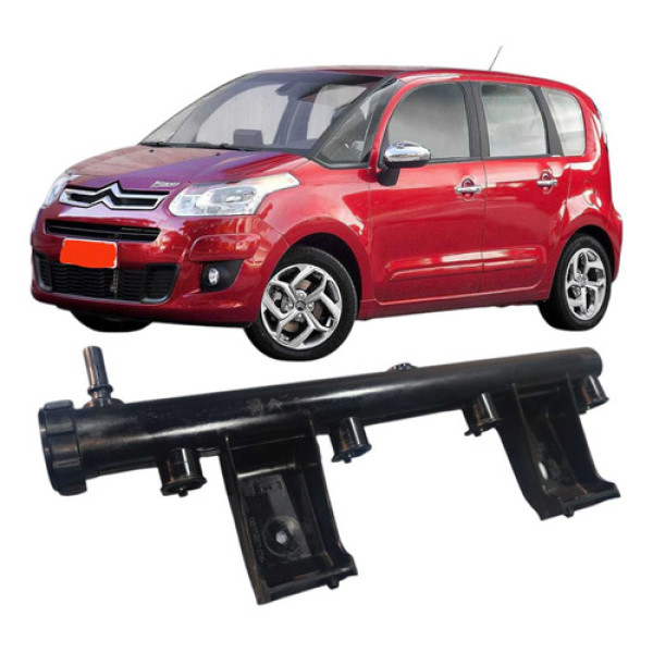 Flauta Bico Injetor C3 Picasso Glx 1.5 2014 9674385480