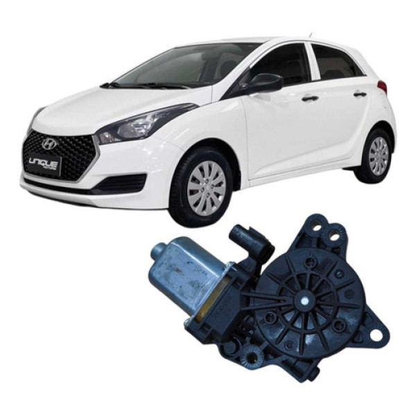 Motor Máquina Vidro Dianteiro Esquerdo Hyundai Hb20 2017