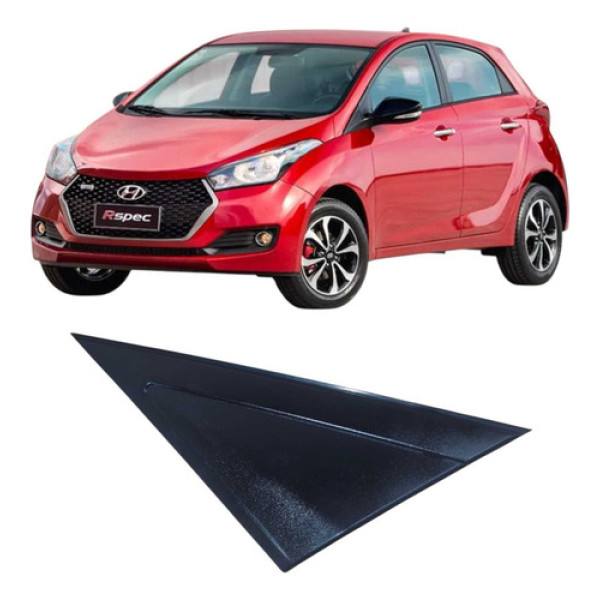 Moldura Externa Retrovisor Esquerdo Hyundai Hb20 861801s000