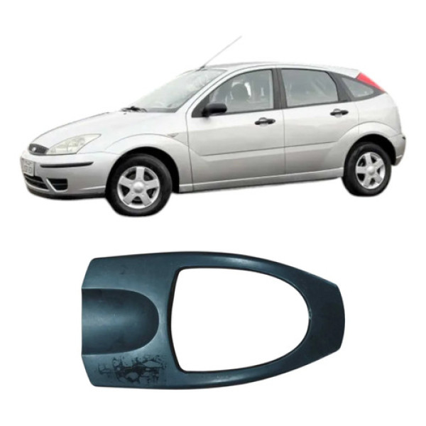 Moldura Alavanca Cambio Ford Focus 2007 1.6 98aba045b78 Preto