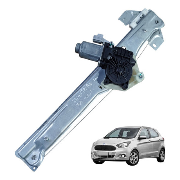 Máquina Vidro Elétrico Dianteiro Direito Ford Ka 2015 A 2021