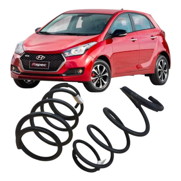 Par De Mola Dianteira Hyundai Hb20 1.0 3c 2017