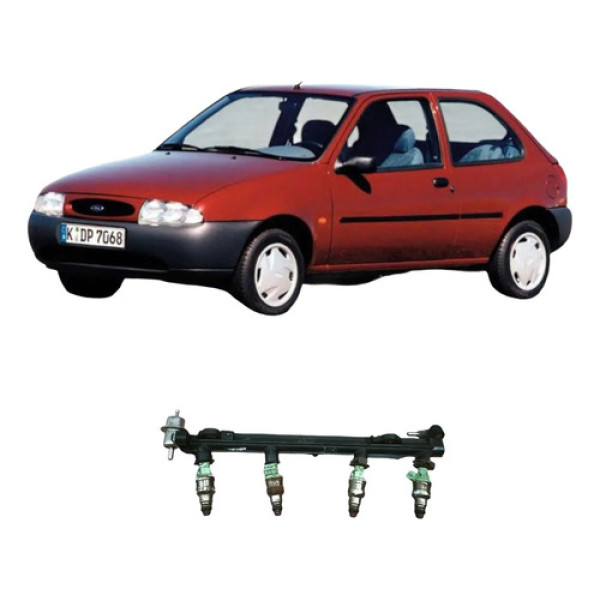 Flauta Bico Injeçao Ford Fiesta 1996 1.0 95bf9d280cd