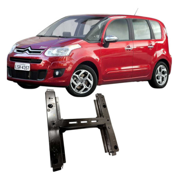 Triho Banco Dianteiro Direito Citroen C3 Picasso 2014 Preto