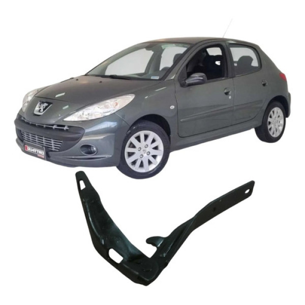 Dobradiça Esquerda Capo Peugeot 207 2009 1.0 Original