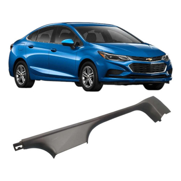 Soleira Dianteira Direita Chevrolet Cruze 2016-2019 84102257 Preto