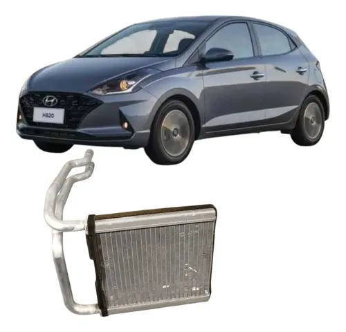 Radiador Ar Quente Hyundai Hb20 1.0 Sense Flex 2021 